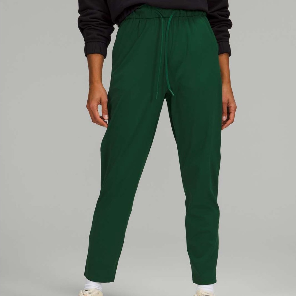 Lululemon • Stretch High Rise 7/8 Pant *Luxtreme 25" Everglade Green Size 2 - Picture 1 of 9